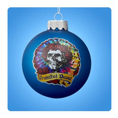 Blue Grateful Dead Blue 3 1/4-Inch Ball Ornament